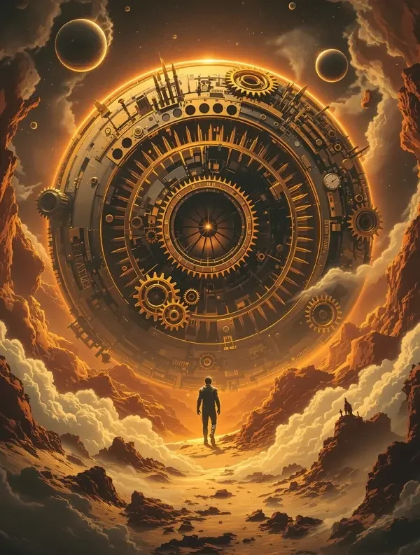 巨型机械行星 蒸汽朋克影视封面
